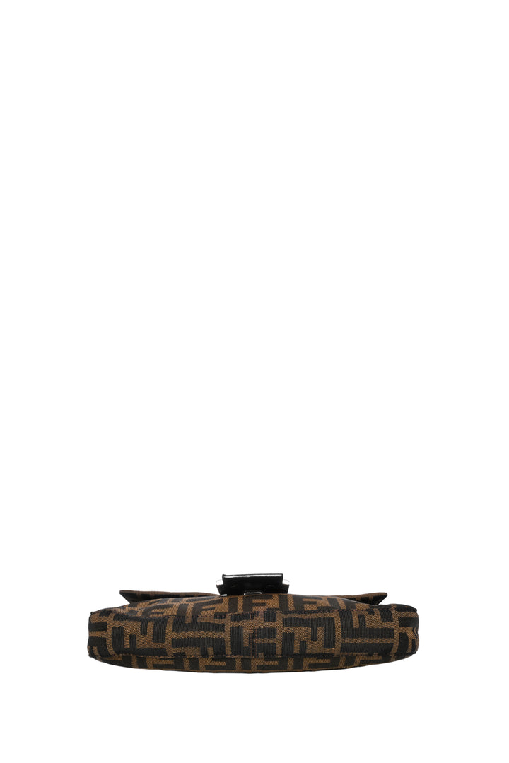 Fendi Vintage FF Zucca Small Baguette