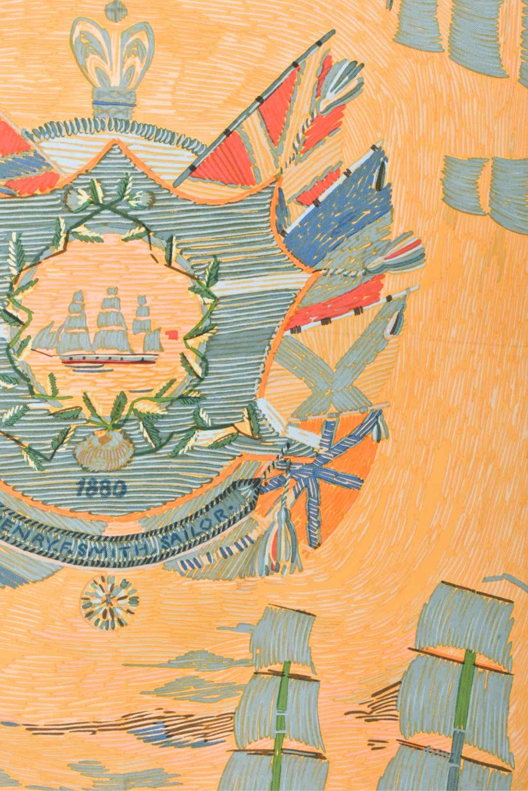 Hermes Henry F. Smith Sailor Scarf