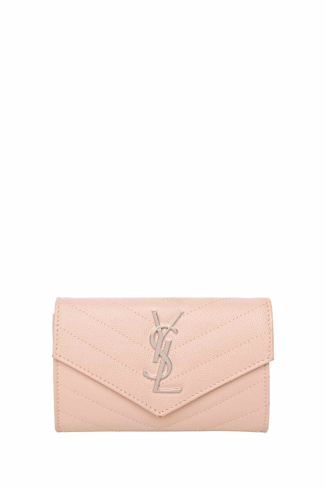 Saint Laurent Cassandre Matelasse Small Envelope Wallet