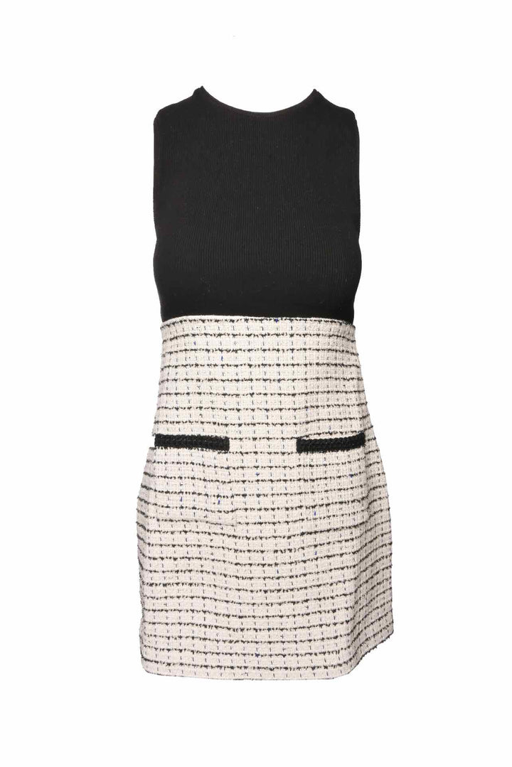maje Size 38 2-in-1 Tweed Dress Set