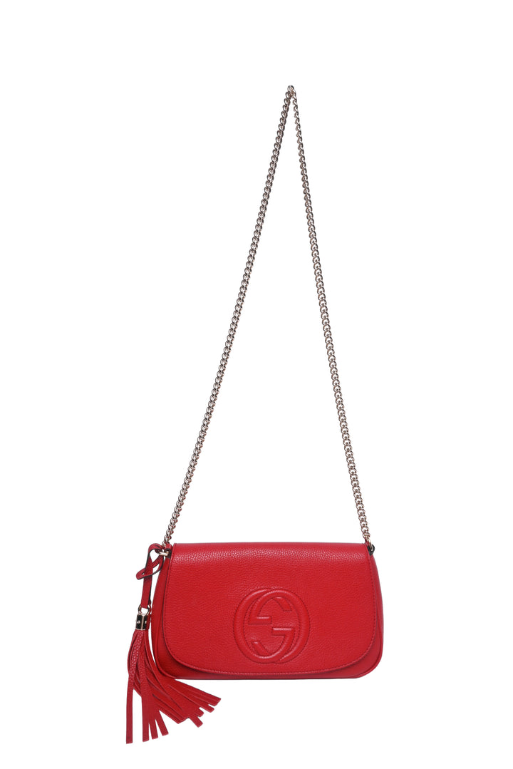 Gucci Medium Soho Flap Chain Crossbody