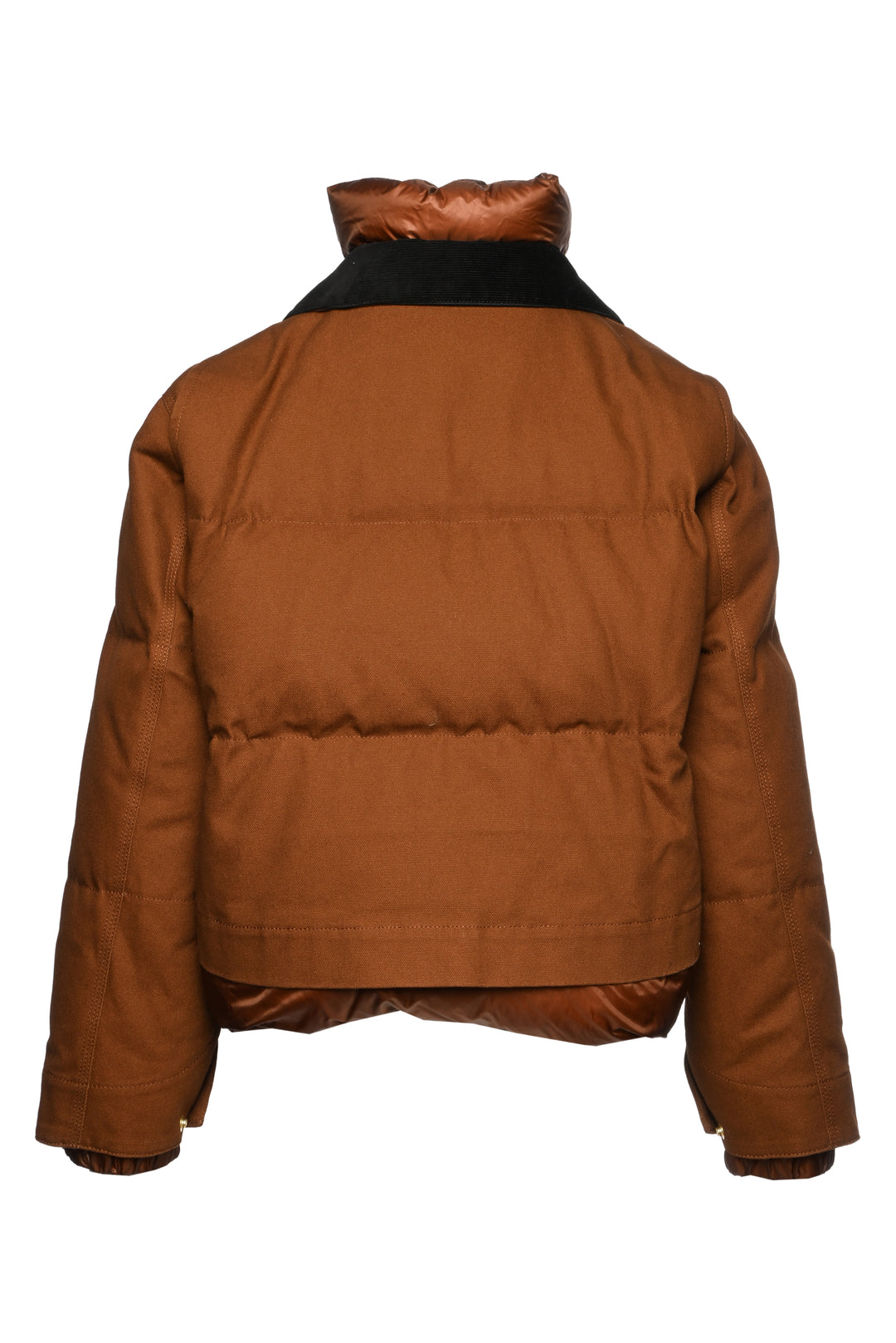 Sacai x Carhartt WIP Size 1 Cropped Duck Puffer Jacket