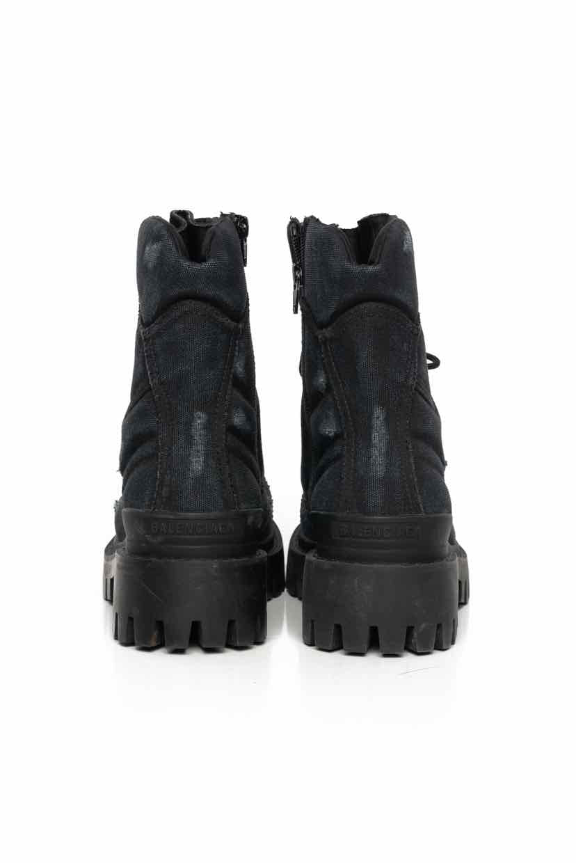 Balenciaga Size 39 Lace-up Combat Boots