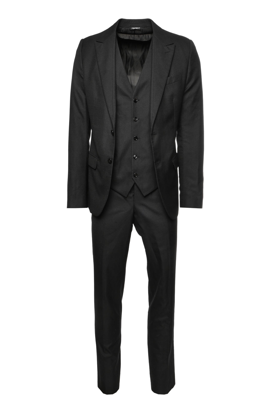 Dolce & Gabbana Size 38 Men's Wool-Blend Three-Piece Suit