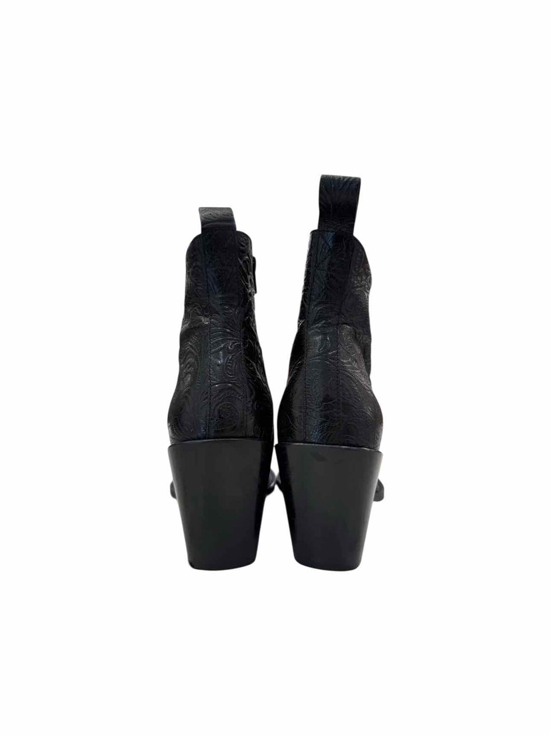 Fluevog Size 7 Western Punk Joan Asymmetrical Ankle Boots