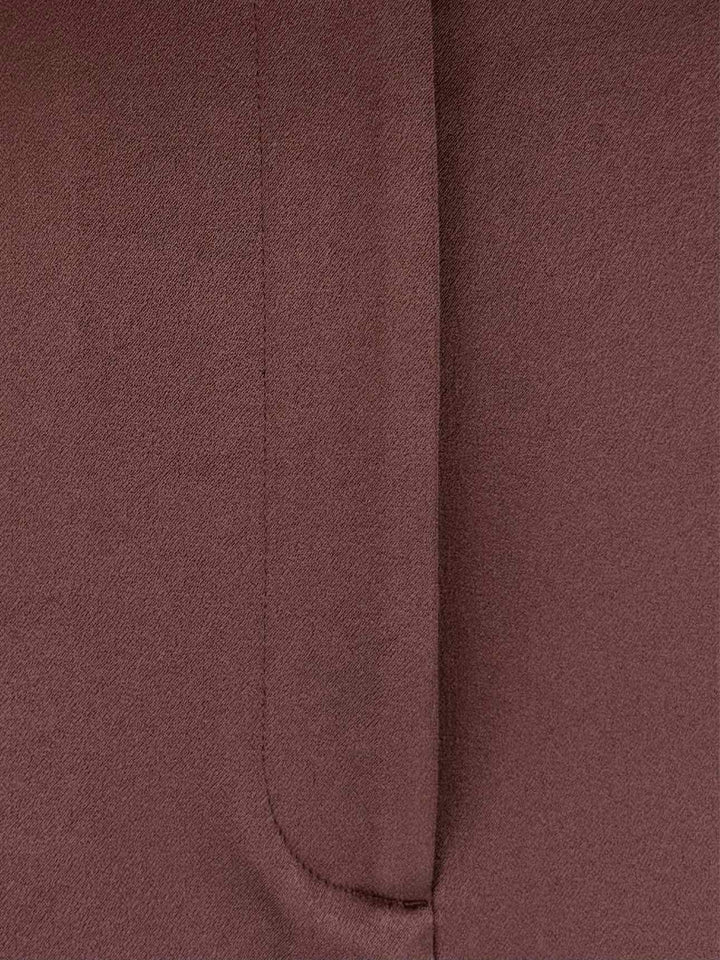 Alex Perry Size 6 Elle Satin-Crepe Mini Skirt