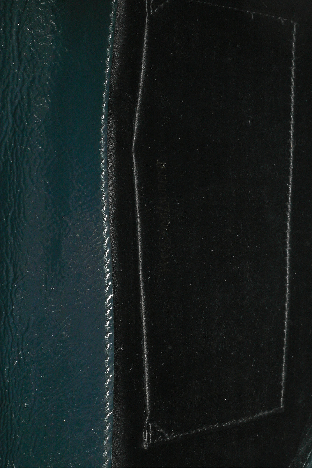 Saint Laurent Patent Leather Belle De Jour Clutch