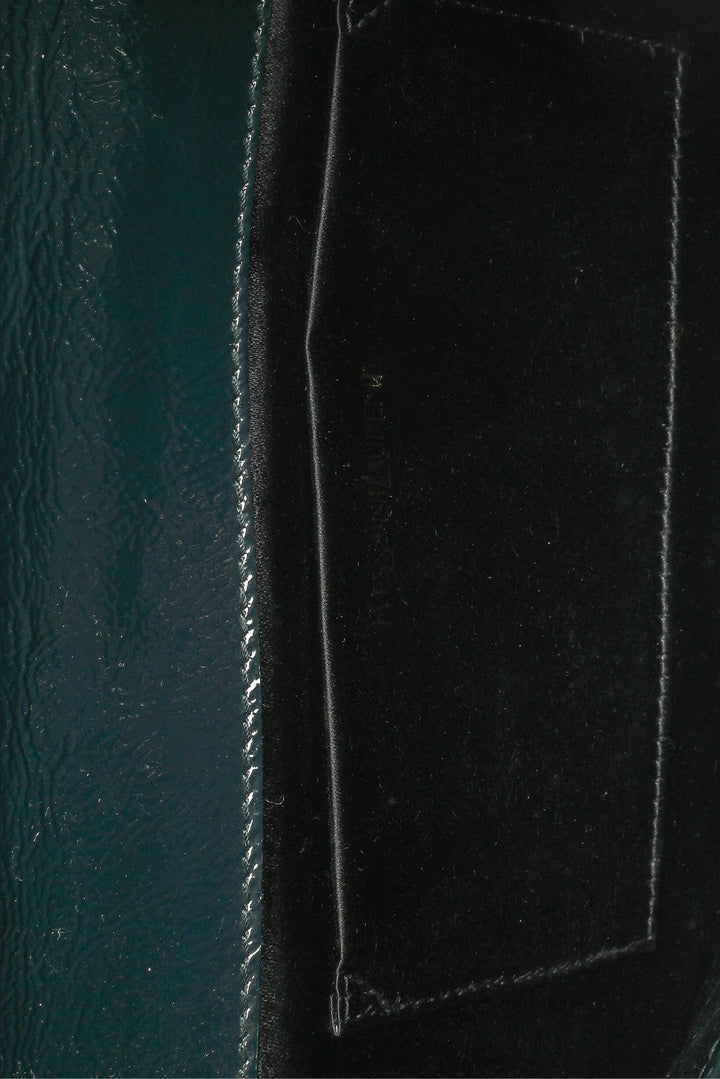 Saint Laurent Patent Leather Belle De Jour Clutch