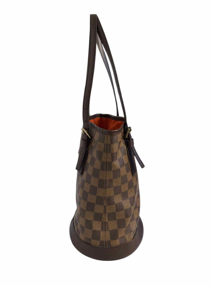 Louis Vuitton Damier Ebene Marais Bucket  Purse