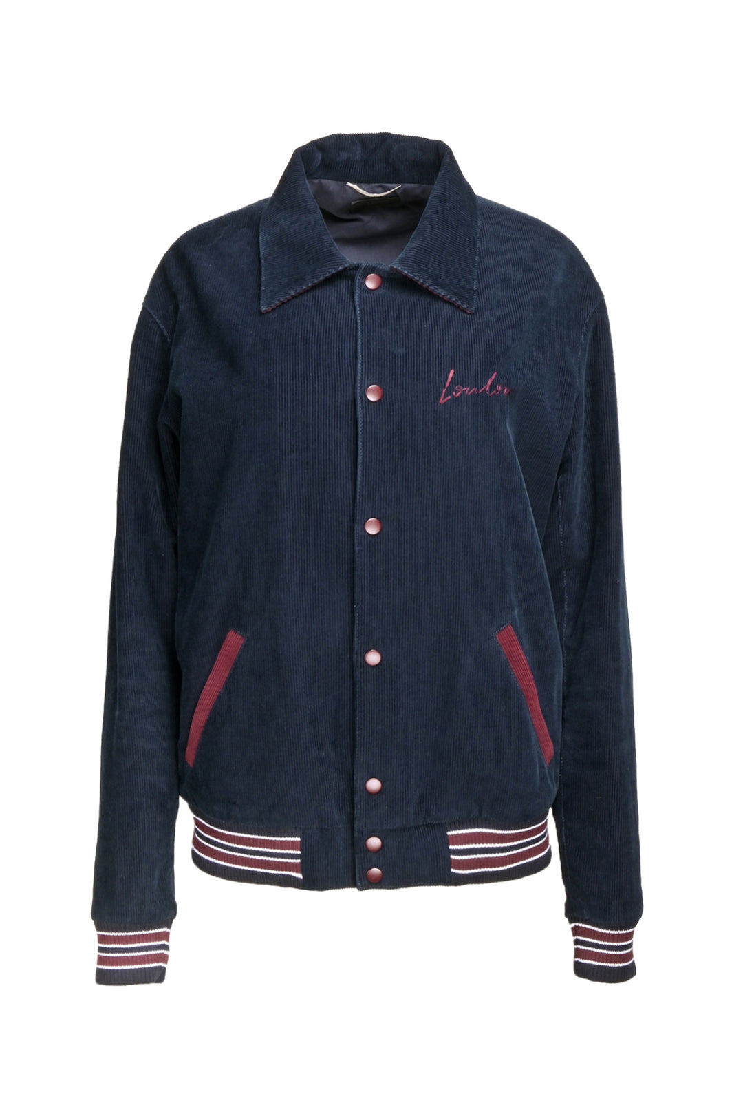 Saint Laurent Size XL Men's 2017 Corduroy Loulou Teddy Bomber Jacket