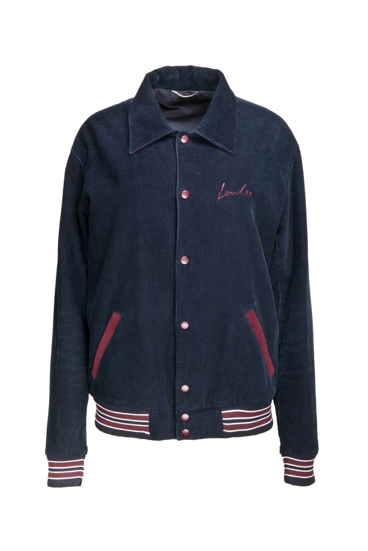 Saint Laurent Size XL Men's 2017 Corduroy Loulou Teddy Bomber Jacket