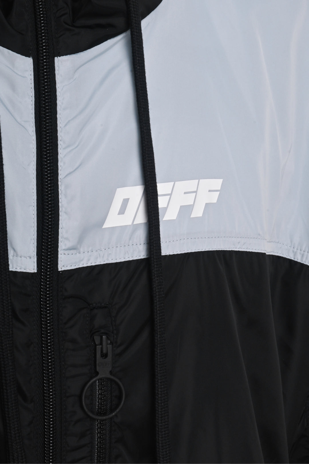OFF-WHITE Size S Men's Unfinished Windbreaker Jacket