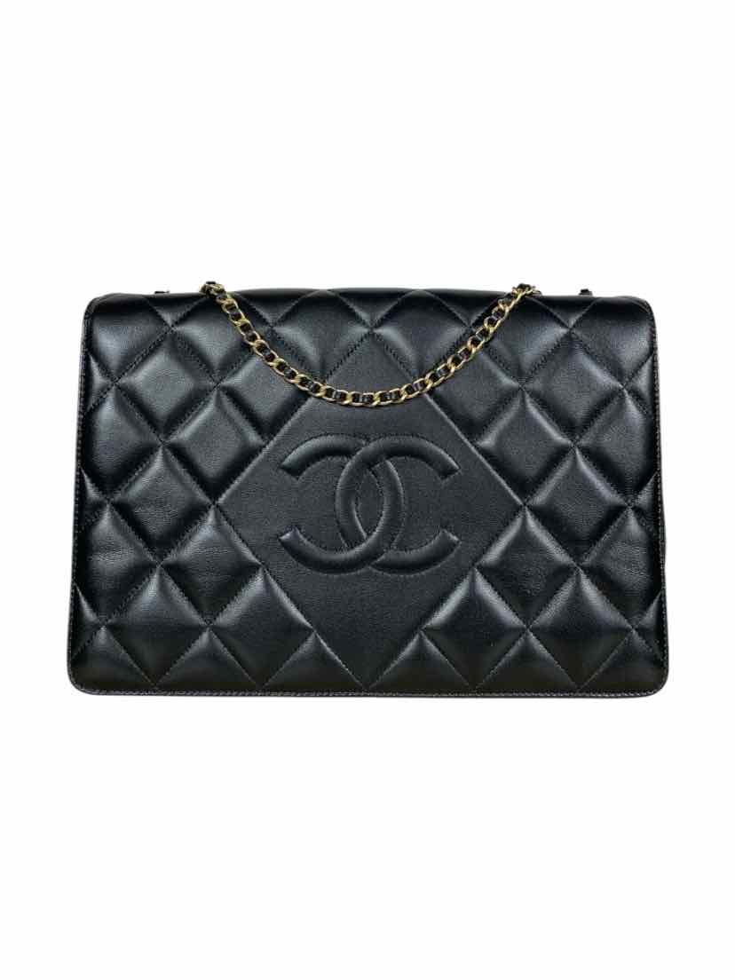 Chanel 2013 Quilted Diamond CC Flap Bag