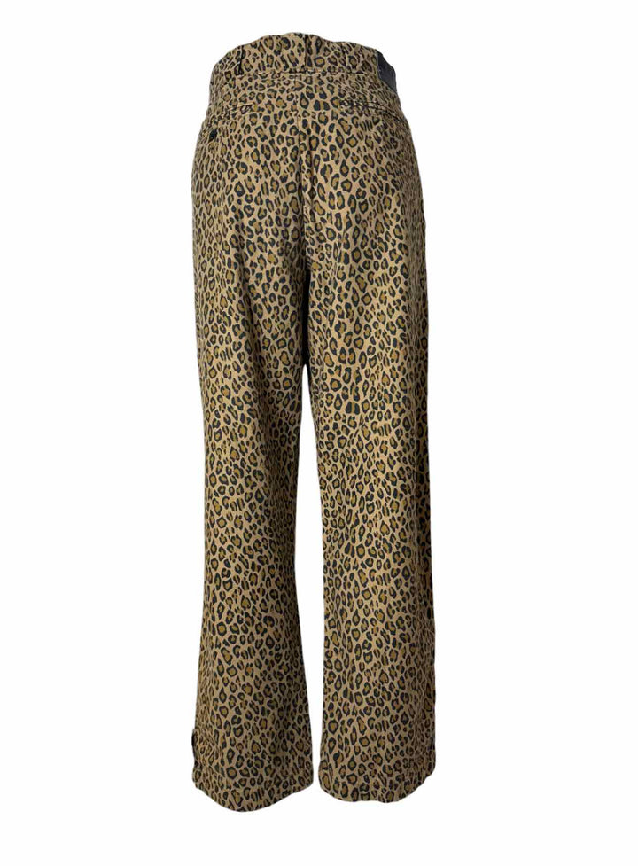 R13 Size 31Leopard Slouch Pants