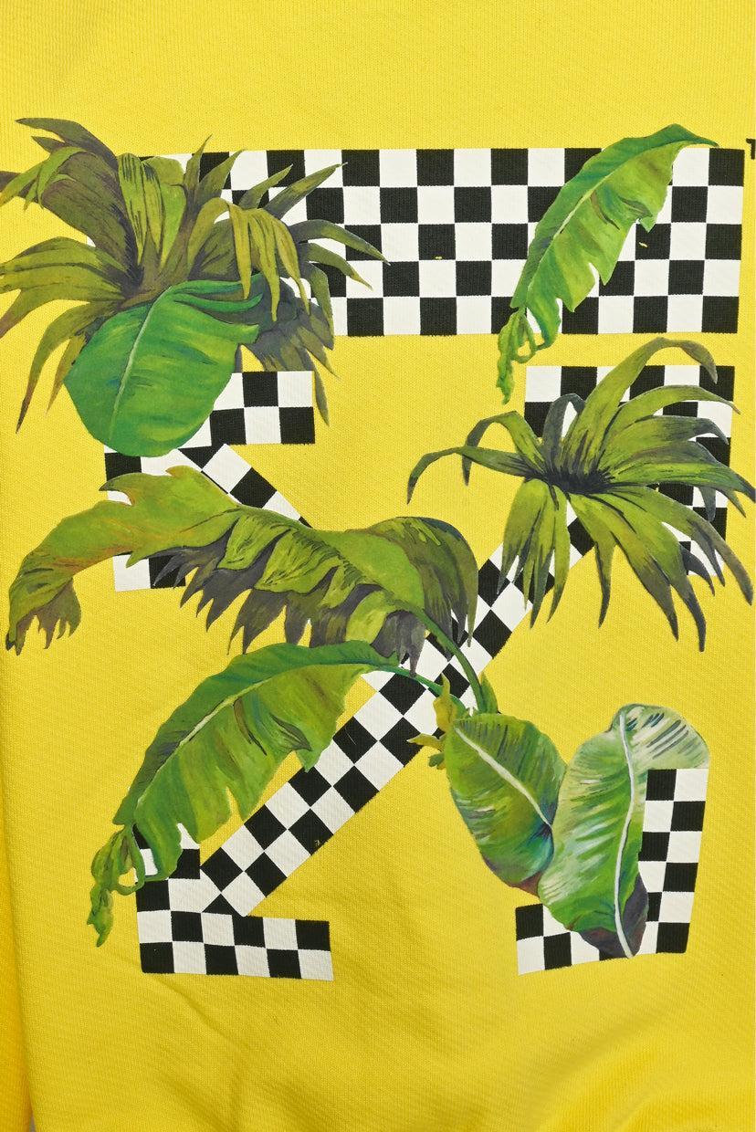 Off White Size M Racing Crewneck Sweatshirt