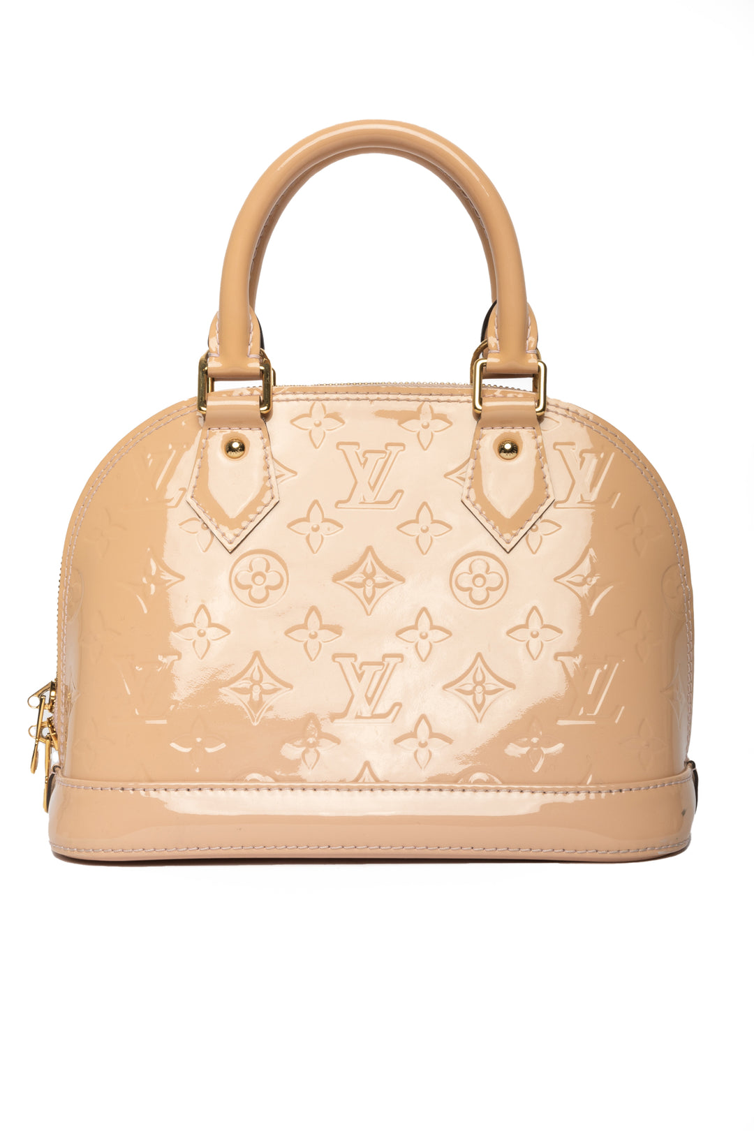 Louis Vuitton Monogram Vernis Alma BB Purse