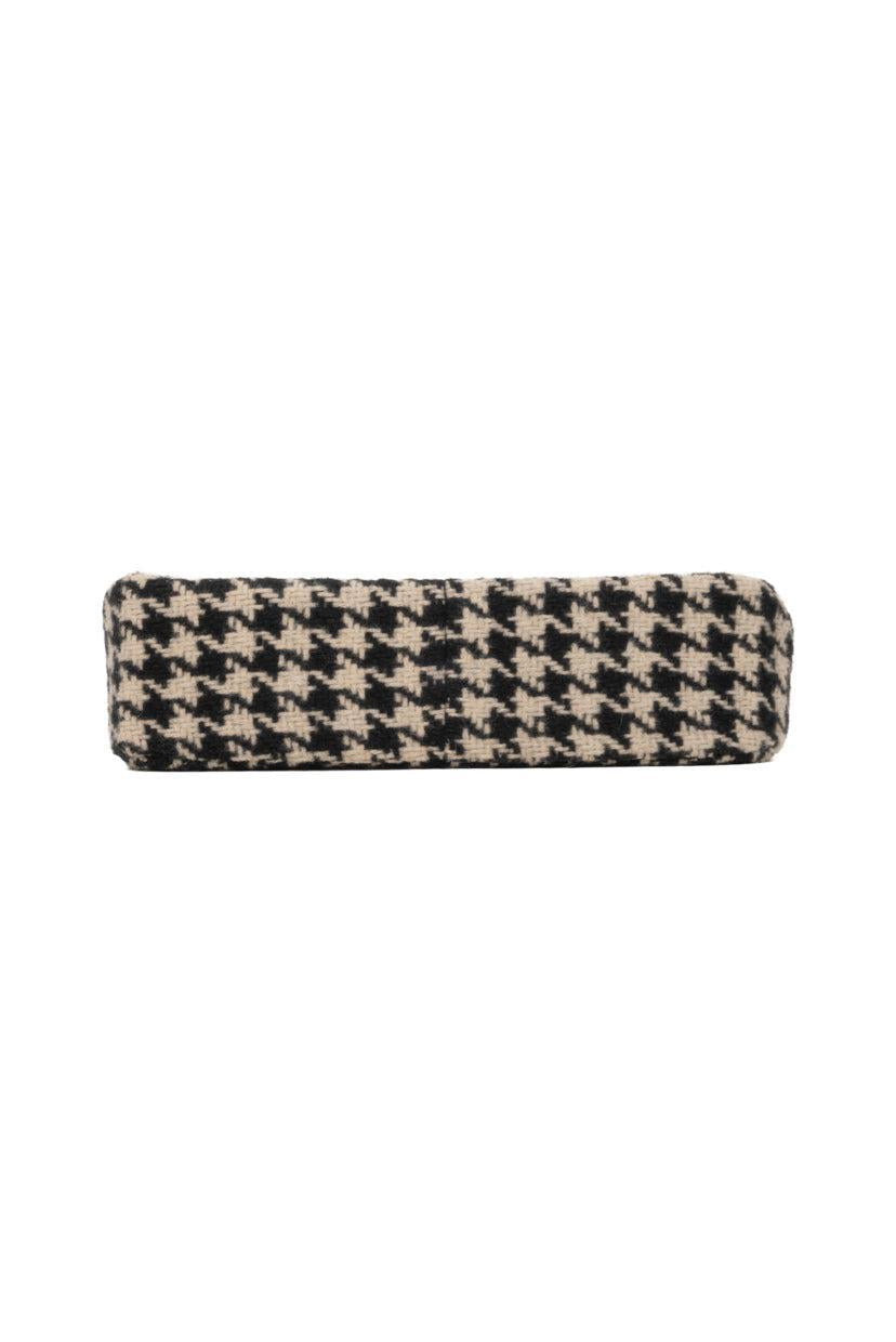 Anine Bing Houndstooth Shoulder Bag