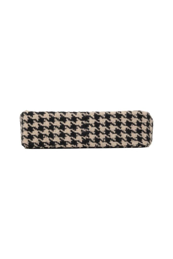 Anine Bing Houndstooth Shoulder Bag