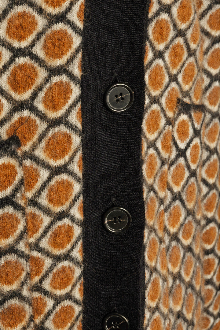 La Double J Size M Mohair Blend Cardigan Coat