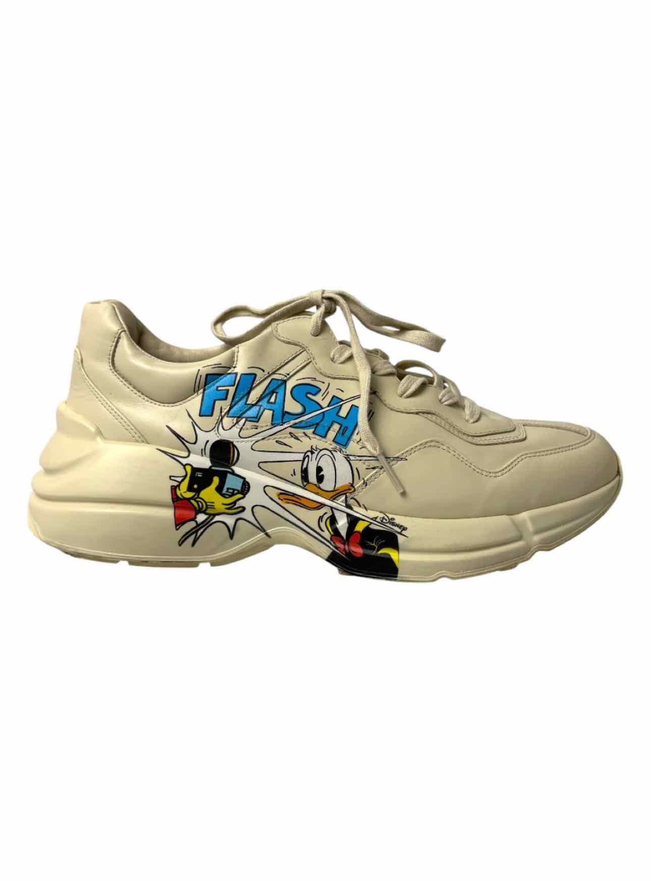Gucci Rhyton x Disney Donald Duck Size 10.5 Men's Sneakers - Luxury ...