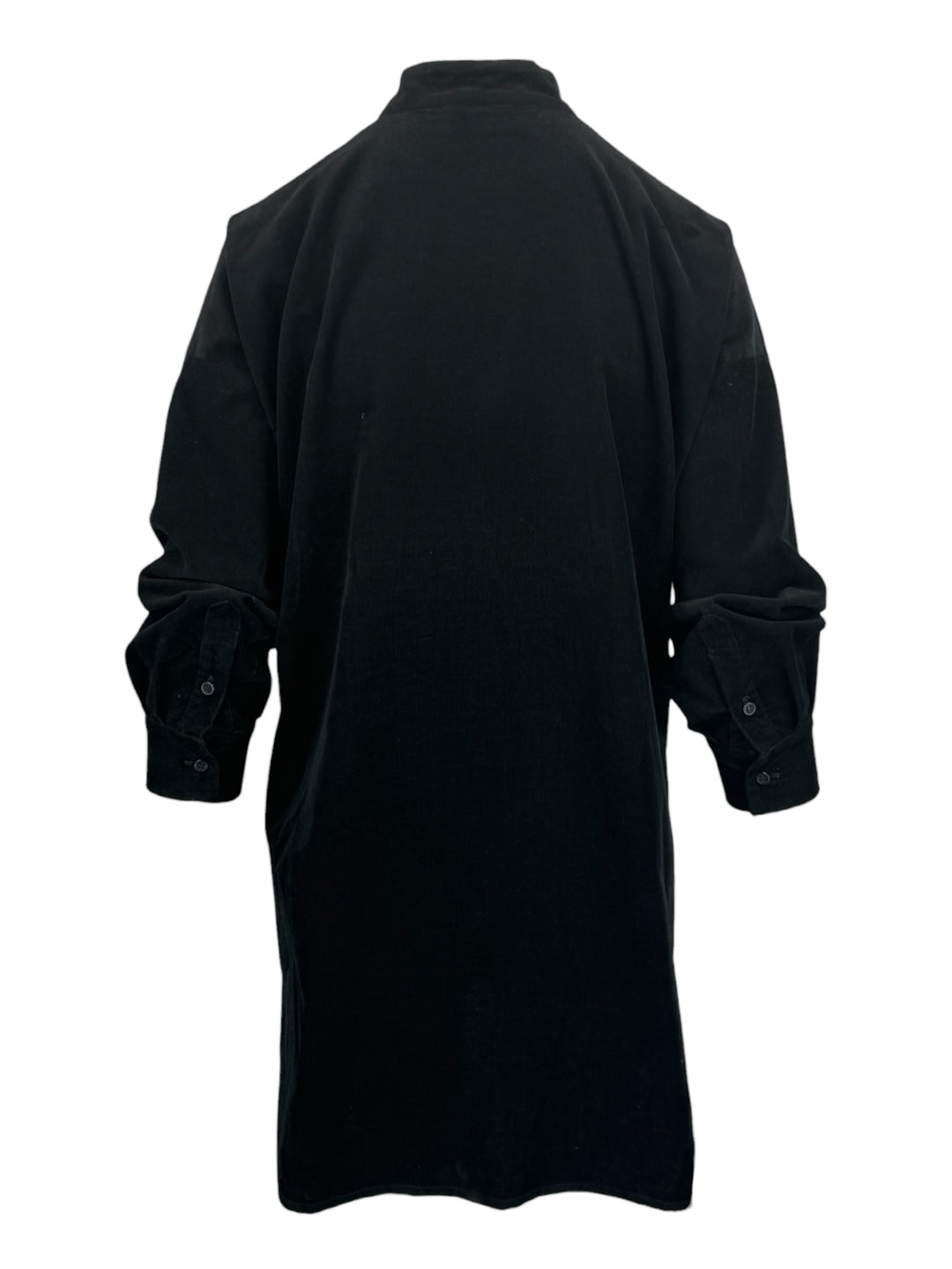 Eskandar Size 0 Collarless Corduroy Shirt