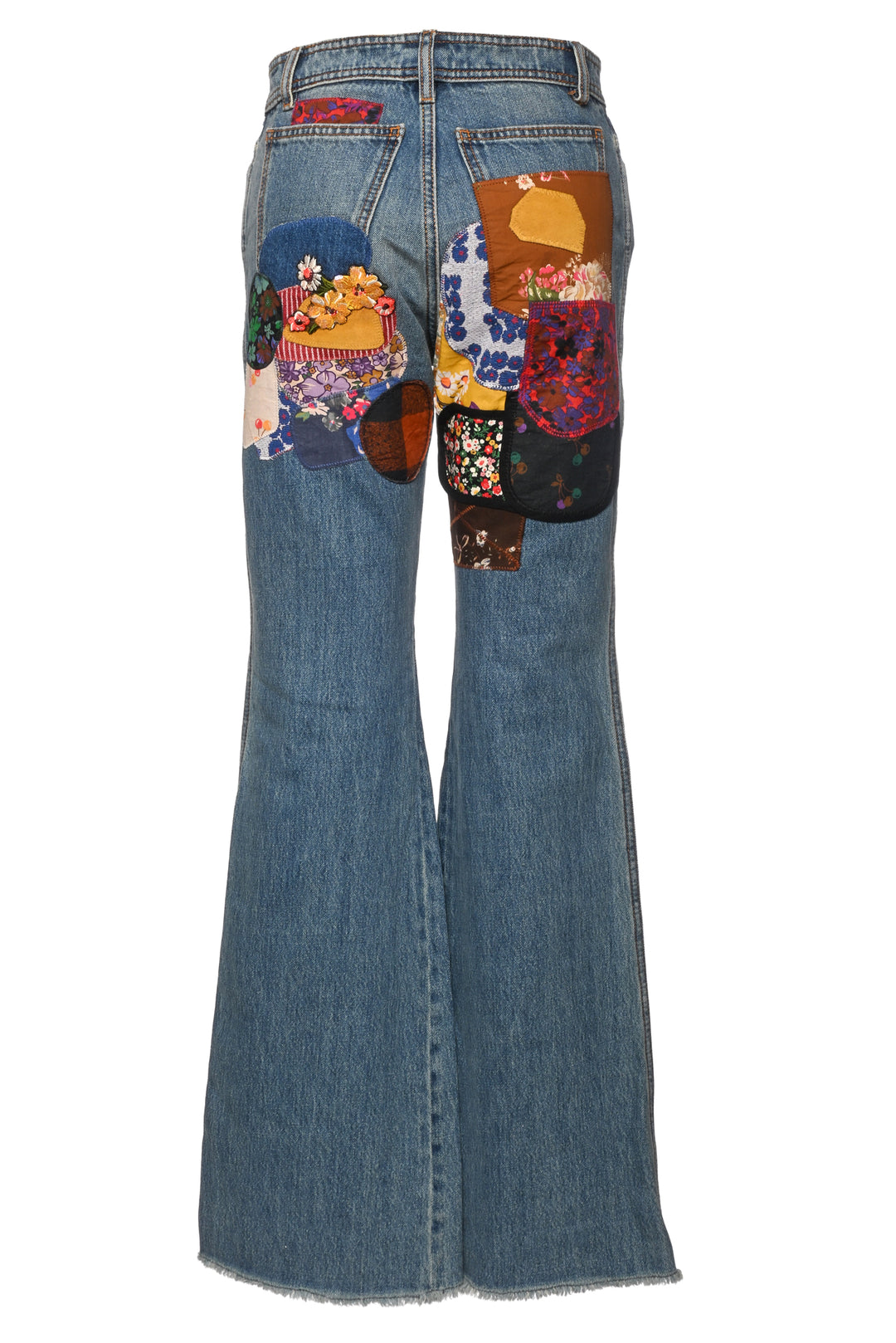 Coach Size 2 Patched Jeans