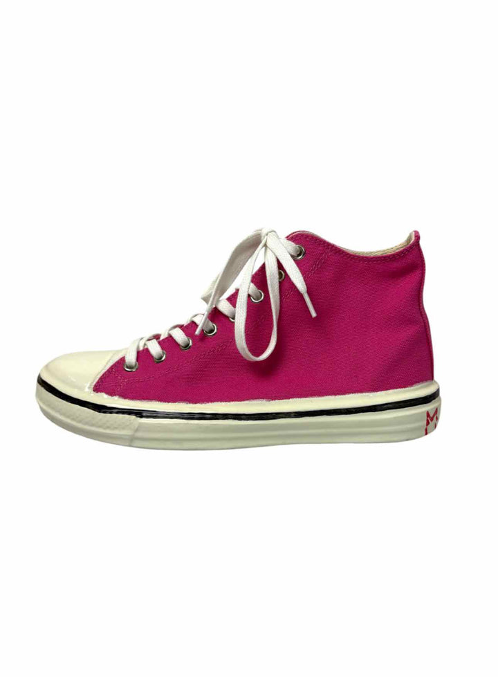Marni Size 38 Canvas High Top Sneaker