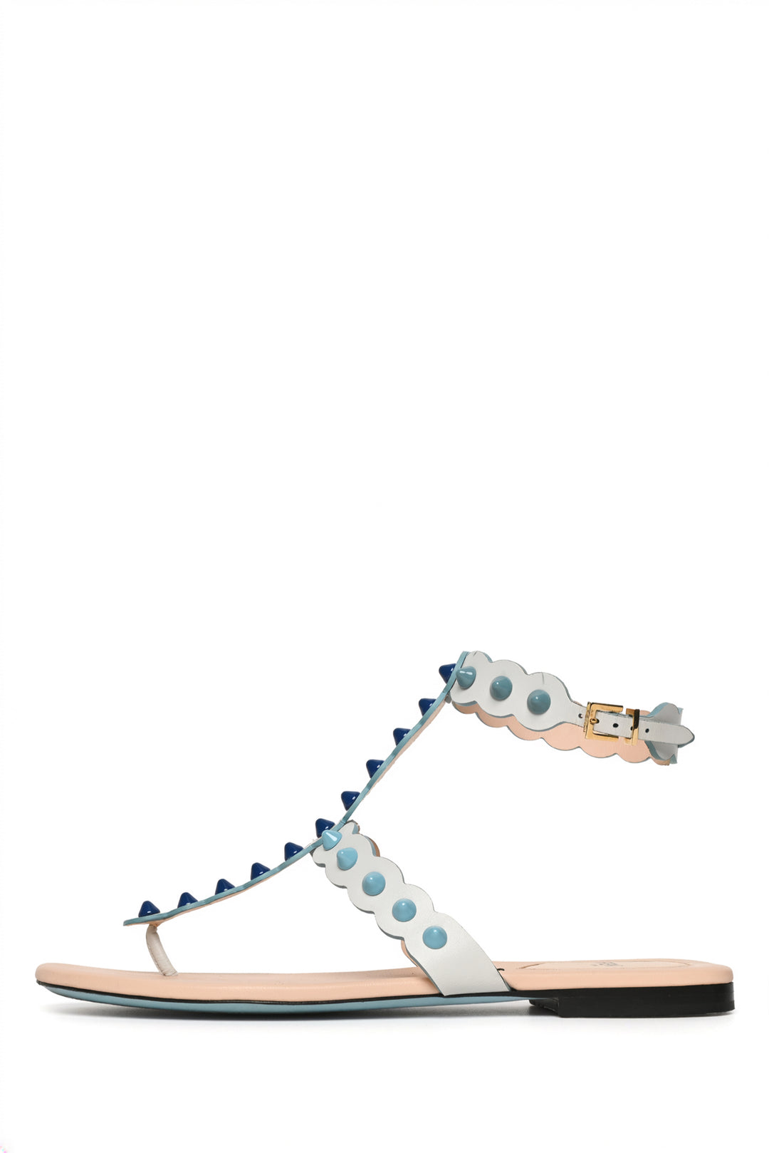 Fendi Size 37 Studded Sandals