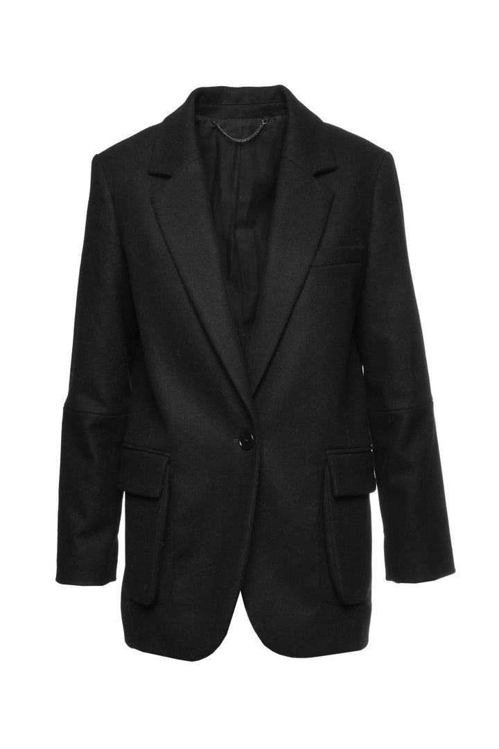 All Saints Size 2 Jessa Wool-Blend Blazer