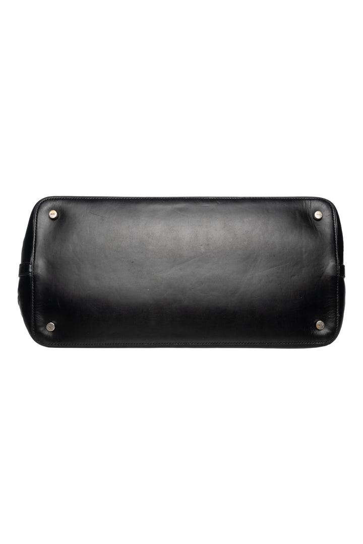 Alaia Calfskin Grommet Tote