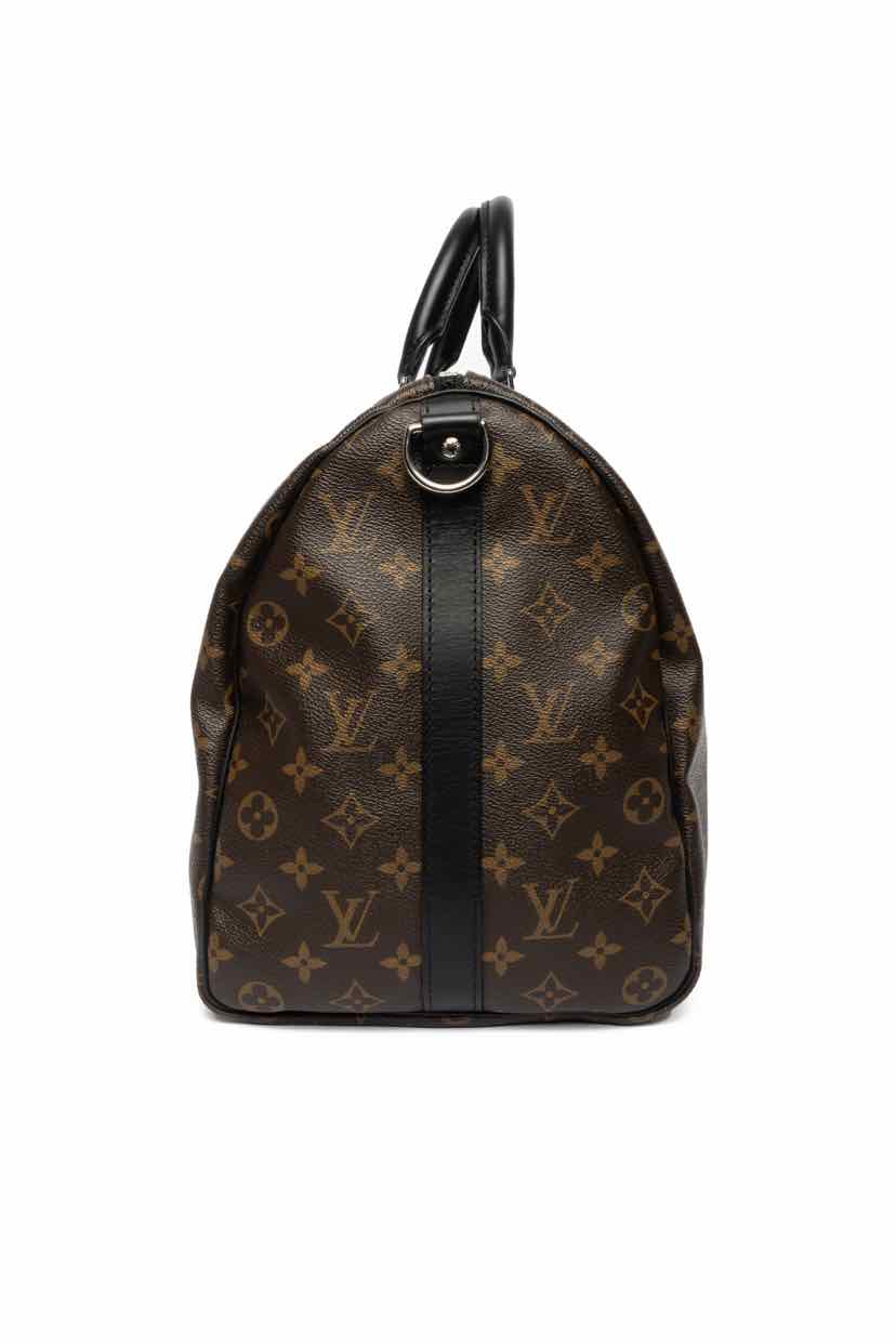 Louis Vuitton Monogram Keepall 45 Bandouliere Duffle Bag