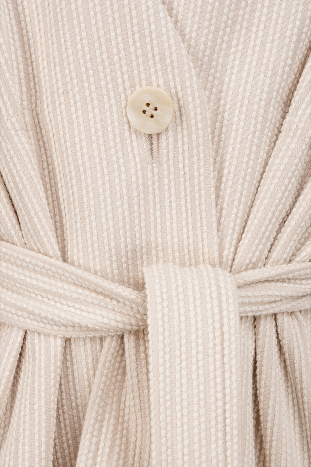 Issey Miyake Size 2 Sashiko Cotton Blend Wrap Jacket