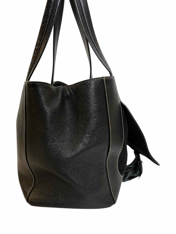 Mario Valentino Estelle Dollaro Quilted Logo Leather Purse