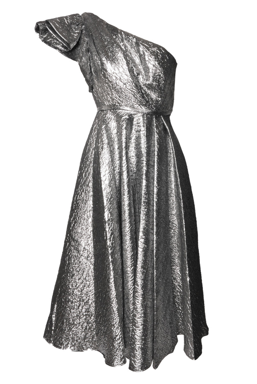 Mac Duggal Size 0 One ShoulderMidi Dress