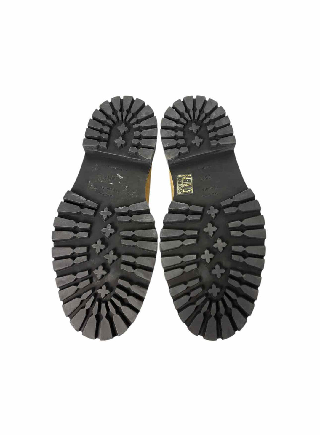 Proenza Schouler Size 38.5 Suede Lug Sole Loafers