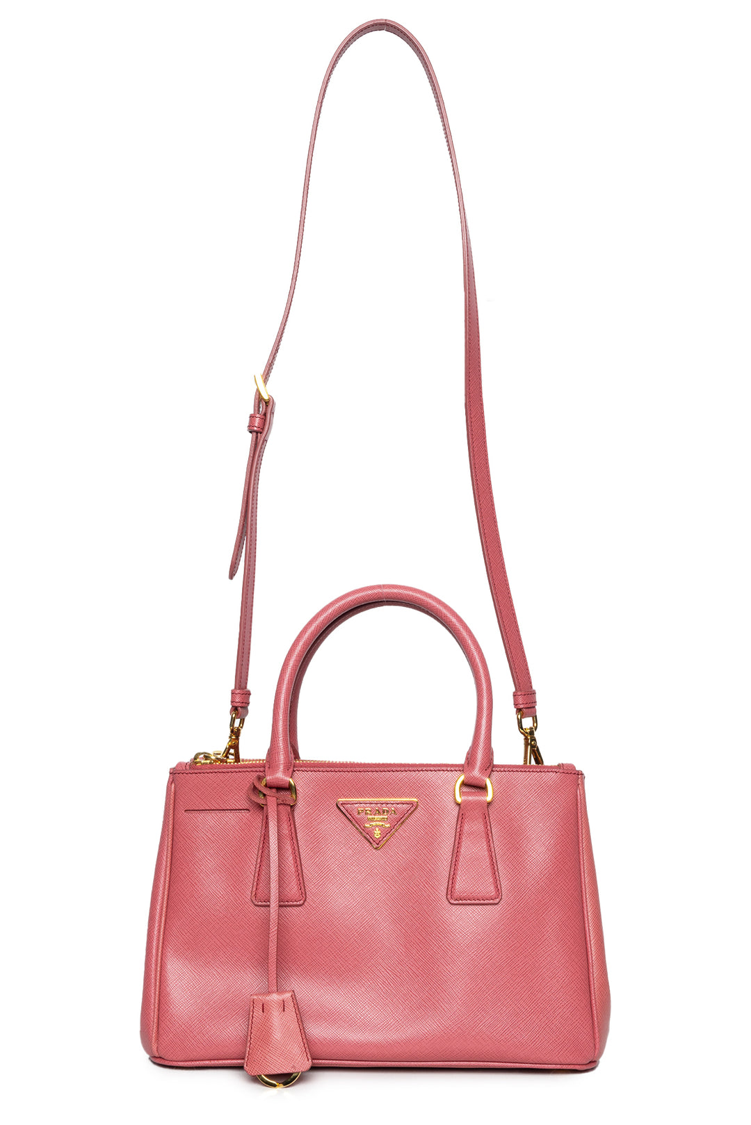 Prada Tamaris Saffiano Lux Galleria Double Zip Tote