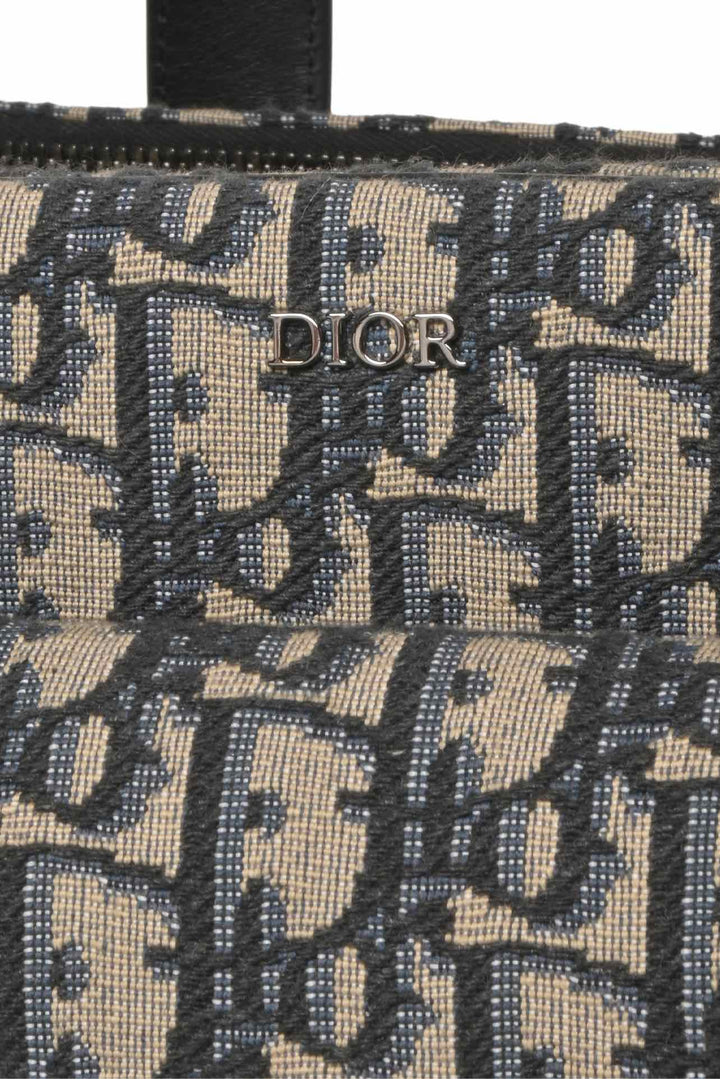 Dior Oblique Jacquard Hit The Road Pet Carrier Tote