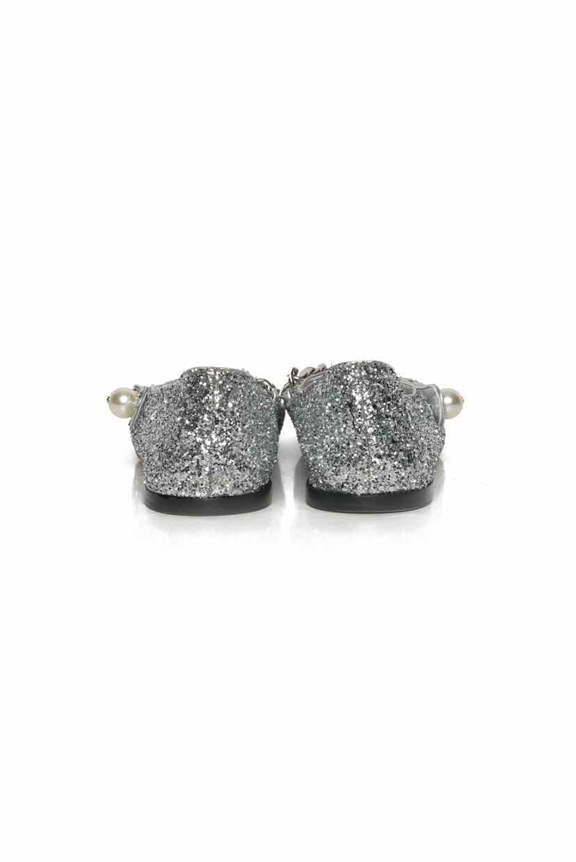 Miu Miu Size 36 Glitter BalletFlats