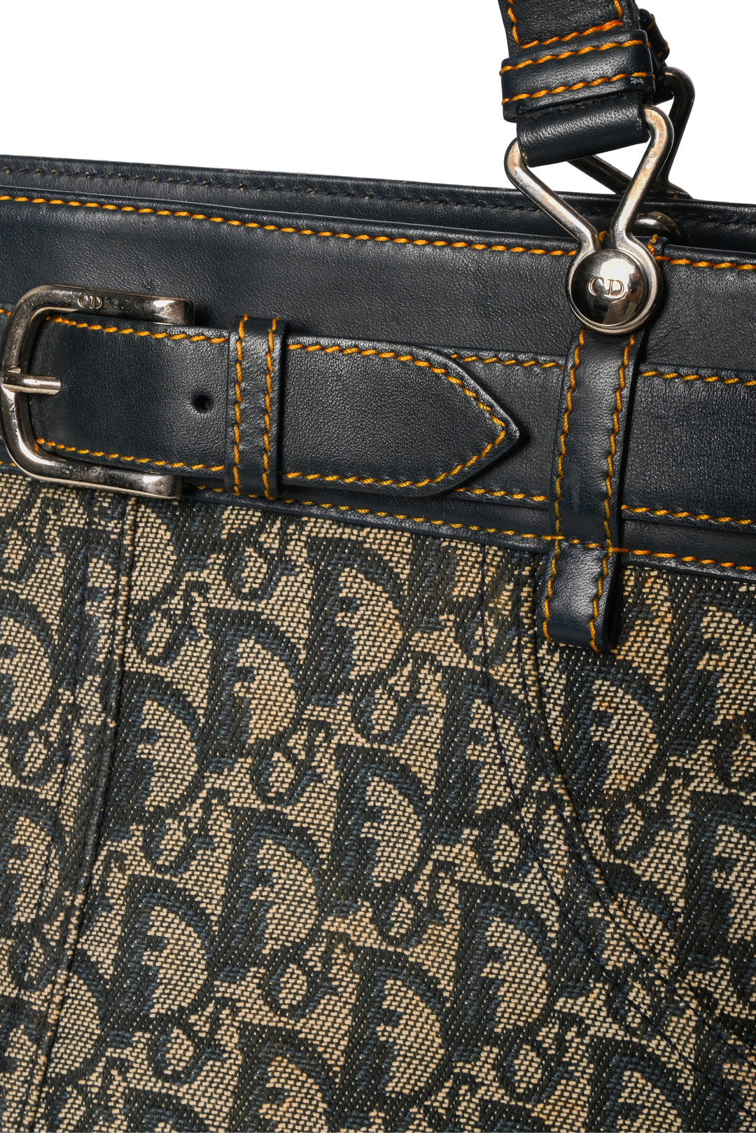 Dior 2001 Diorissimo Trotter Denim Tote