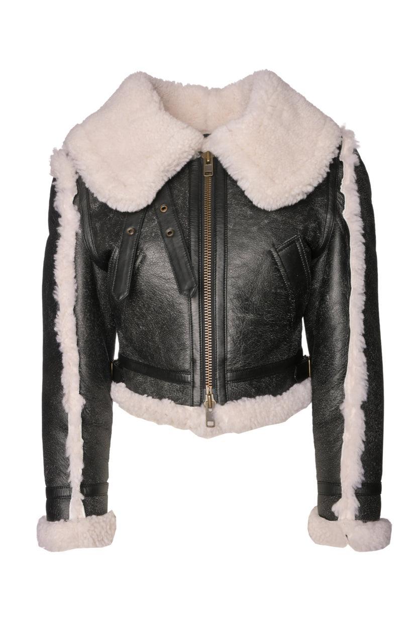 R13 Size M 2023 Shrunken Flat Sleeve Aviator Jacket