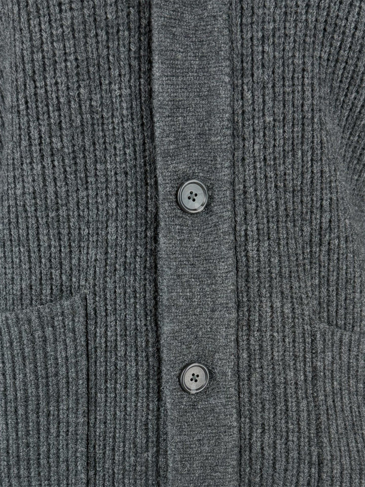 James Perse Size 2 Wool & Camel Hair Knit Cardigan