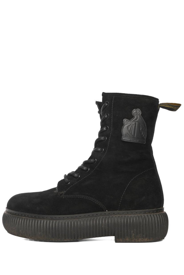 Lanvin Size 39 Arpege Shearling Lined Boots