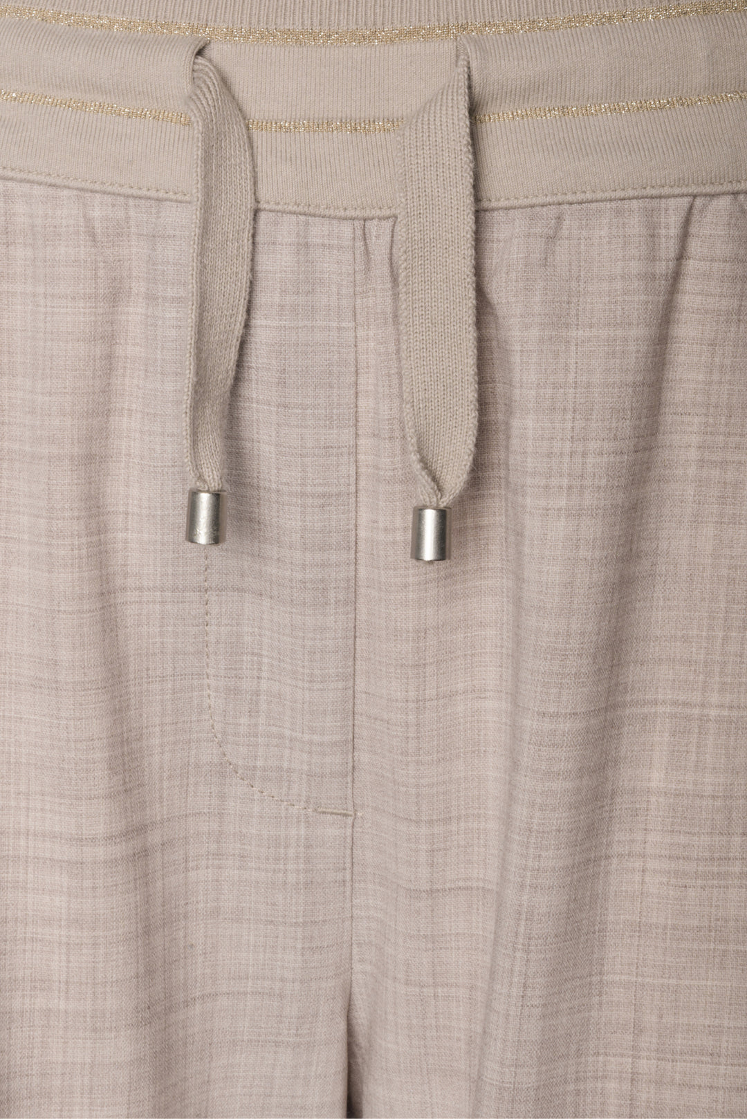 Lorena Antoniazzi Size 8 Stretch Wool Joggers