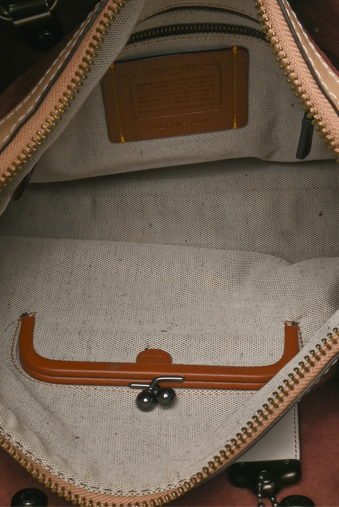 Coach 1941 Tea Rose Applique Rogue Shoulder Bag