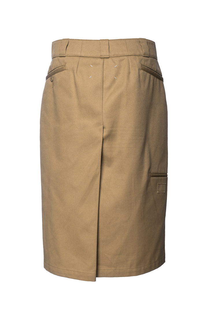 Maison Martin Margiela Size 28 Skater Chino Midi Skirt