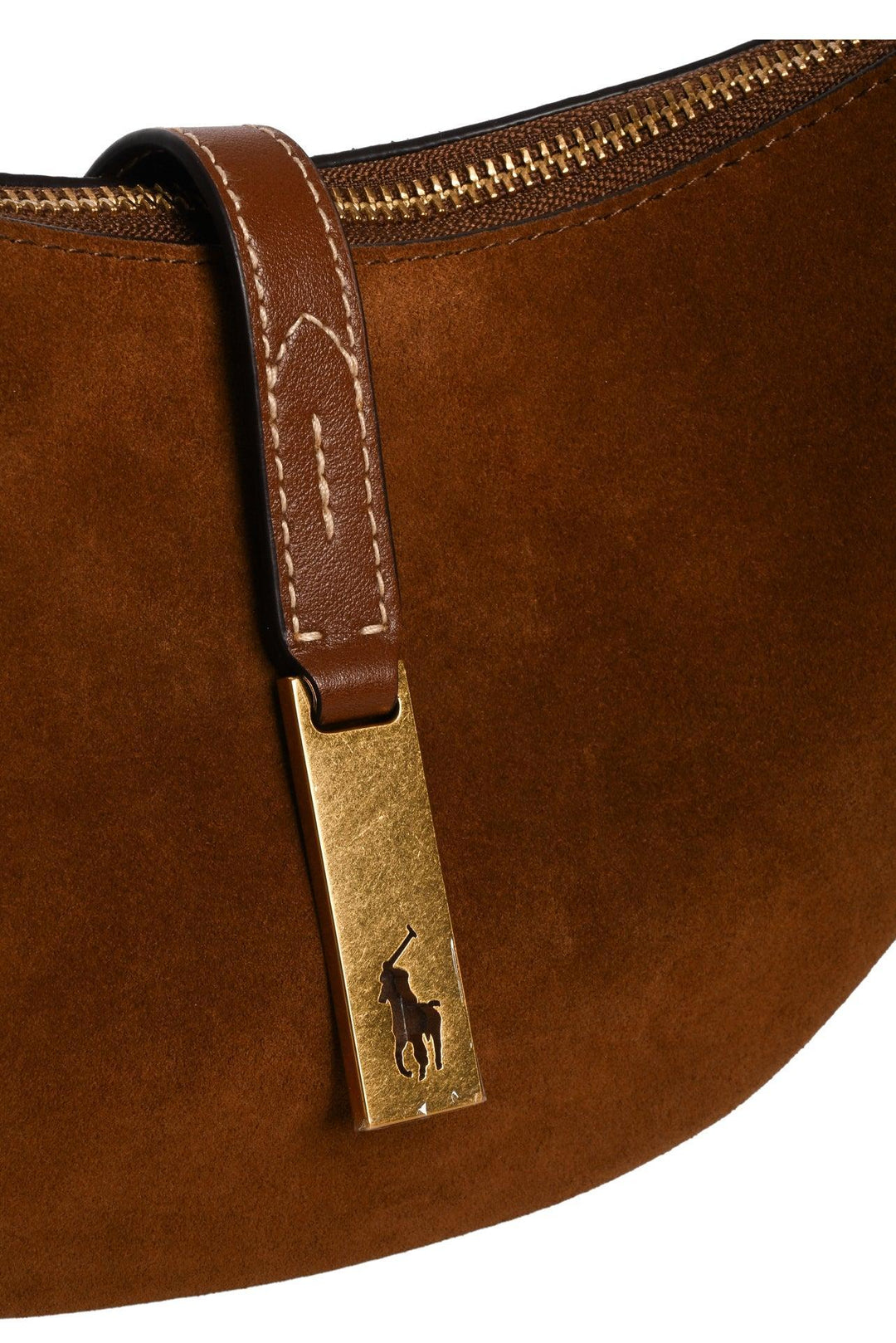 Polo ID Suede Mini Shoulder Bag