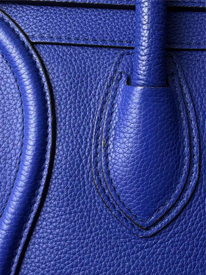 Celine Medium Phantom Leather Luggage Tote Purse