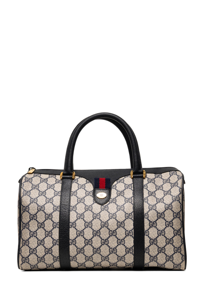 Gucci Vintage GG Supreme Ophidia Boston Tote
