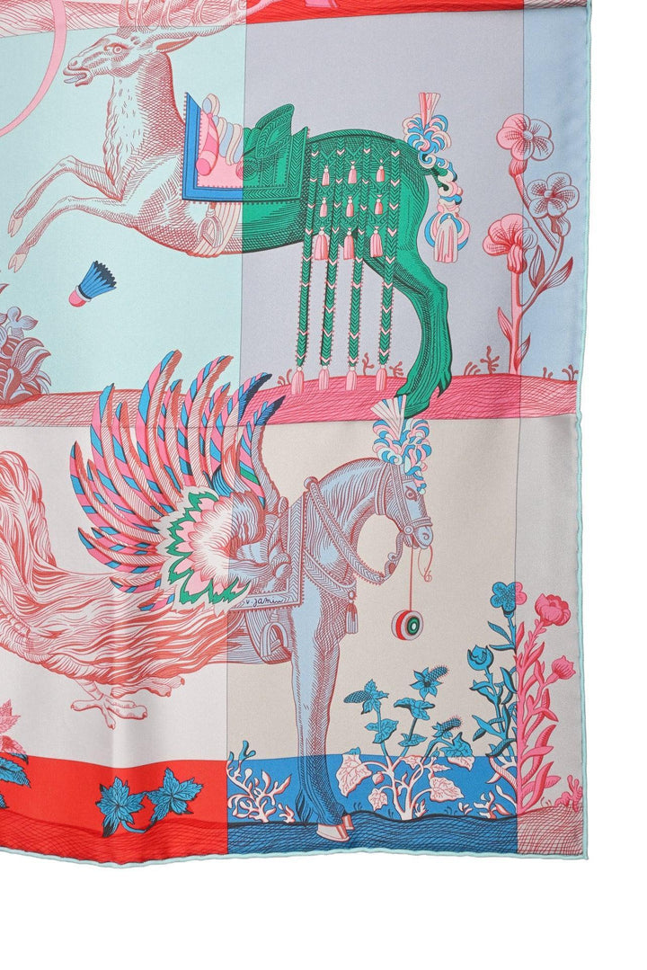 Hermes Della Cavalleria Favolosa Silk Scarf