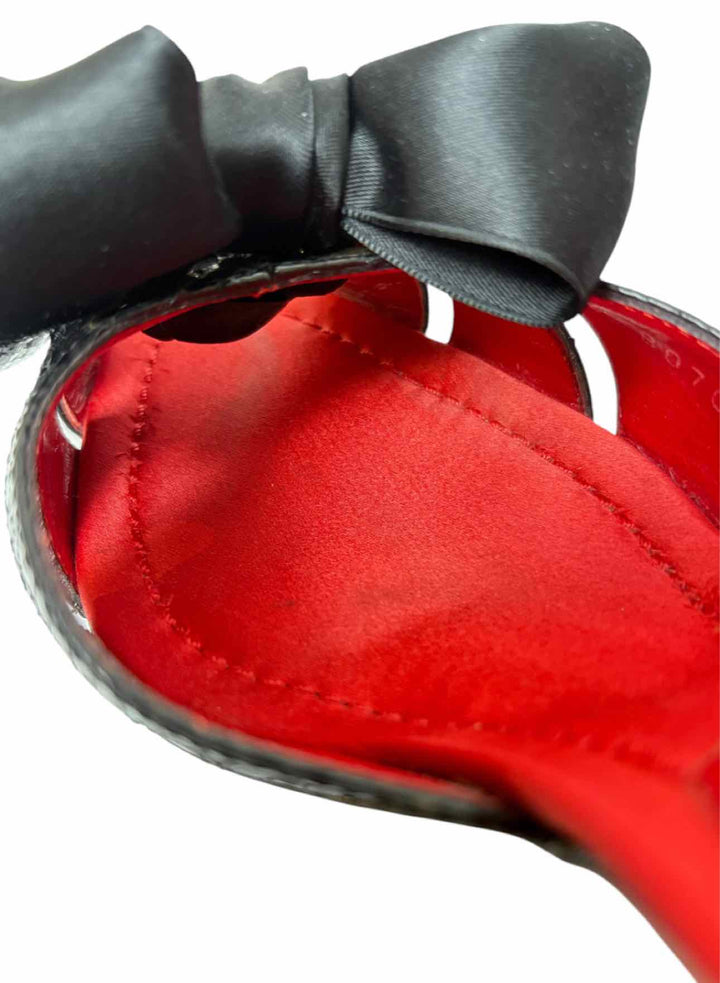Dolce & Gabbana Size 37 Snakeskin Leather Sandals